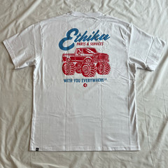 Ethika White With You Everywhere Monster Truck Graphic T-Shirt – Men’s X-Large