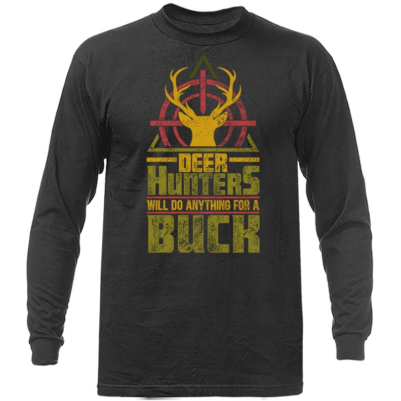 Deer Hunters Outdoor Sports Hunting Long Sleeve T-shirt gallery