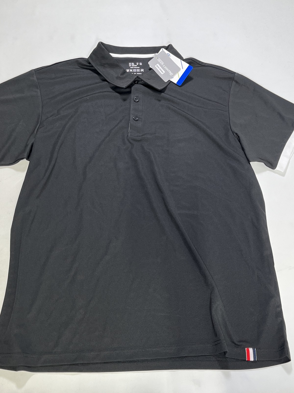 Mens Geek Lighting Black T Shirt Size 2XL NEW gallery