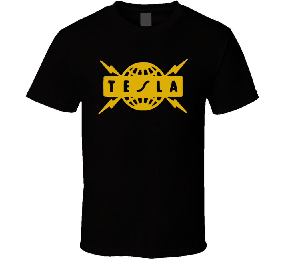Tesla Music 80s Rock Band T Shirt