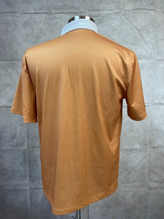 Hawalili Men's Half Zip Shirt Short Sleeve Size M gallery