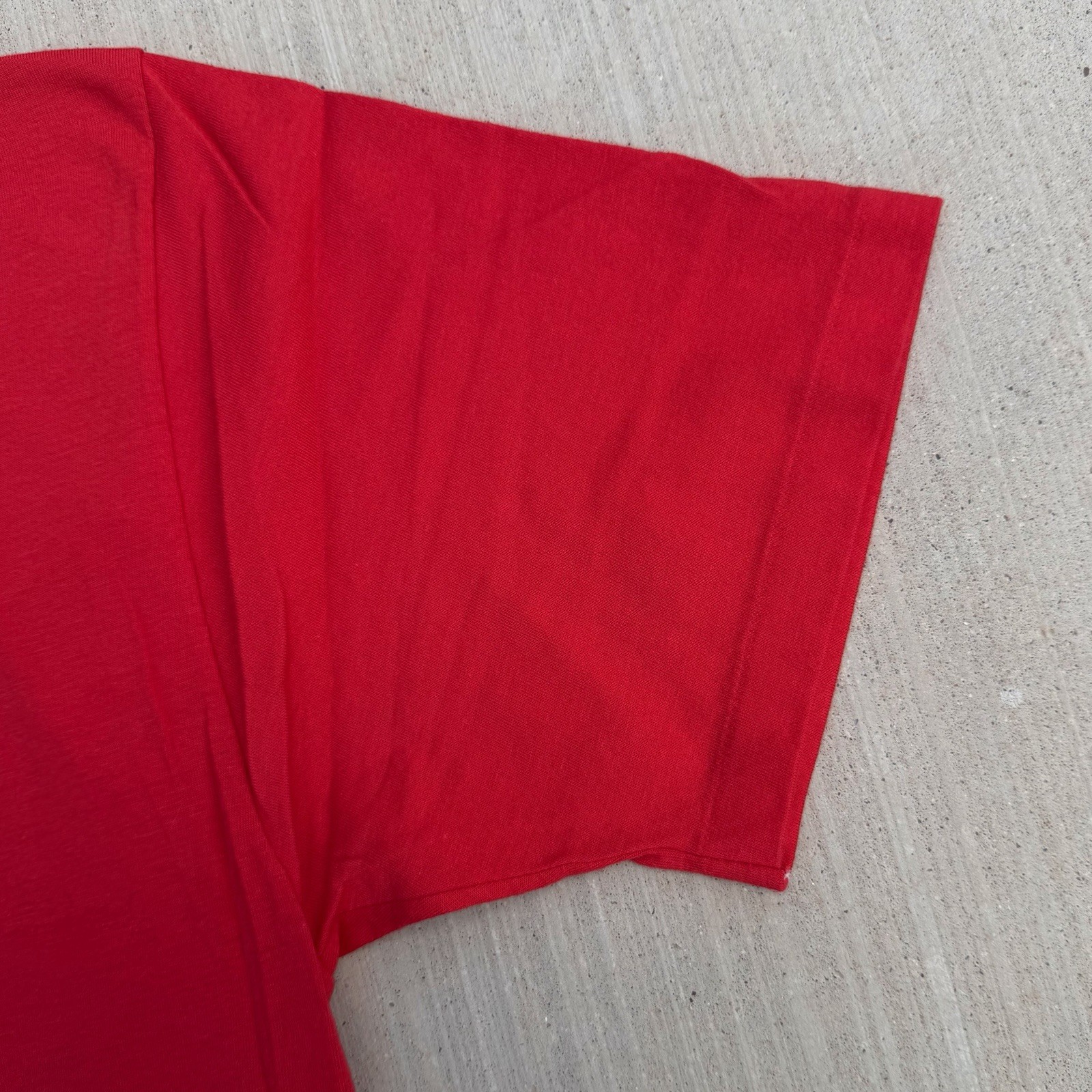 Vintage 80s Presidio San Francisco T-Shirt Red Size XL Artex USA gallery