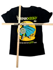 Vintage ThinkGeek Timmy Dr. Strange Comic Book Retro Parody Black T-Shirt L SDCC