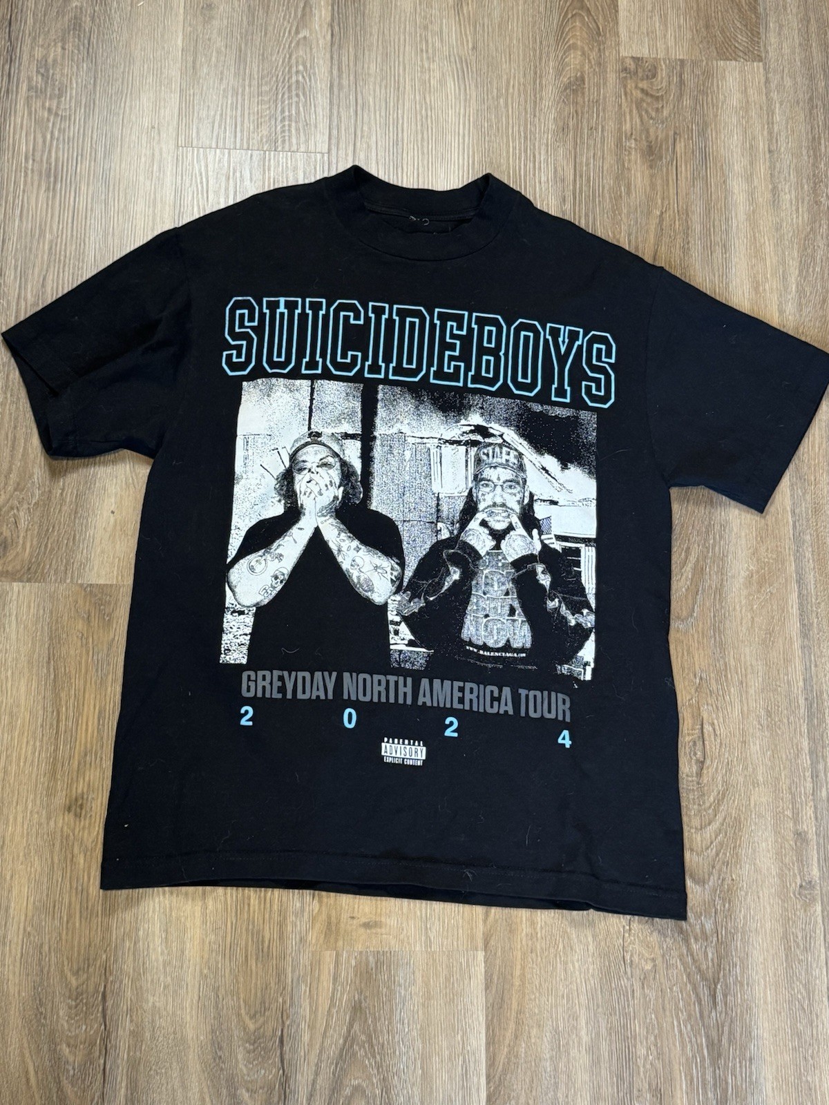 Suicide Boys G59 2024 Greyday North America Tour Concert Merch T Shirt Medium gallery