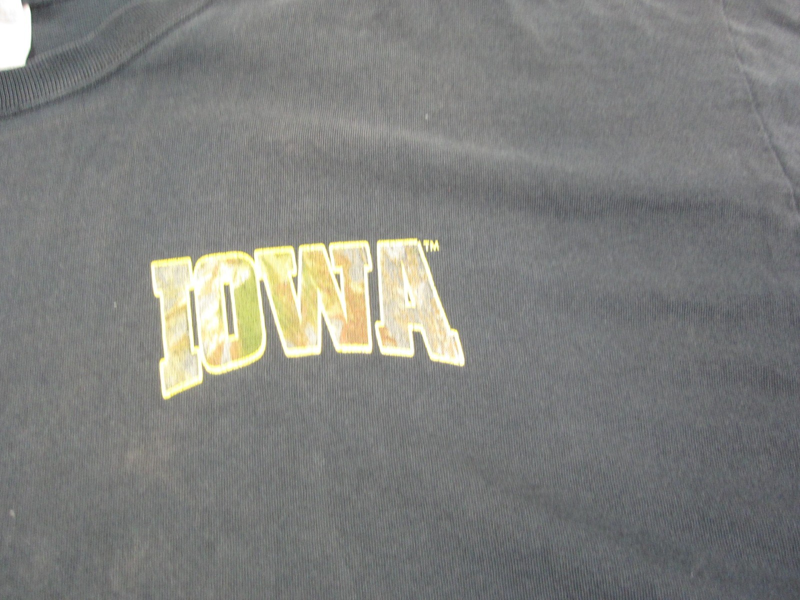 Vintage Iowa Sportsman Shirt 2XL XXL Black Deer Hunting Graphic Outdoors Classic gallery
