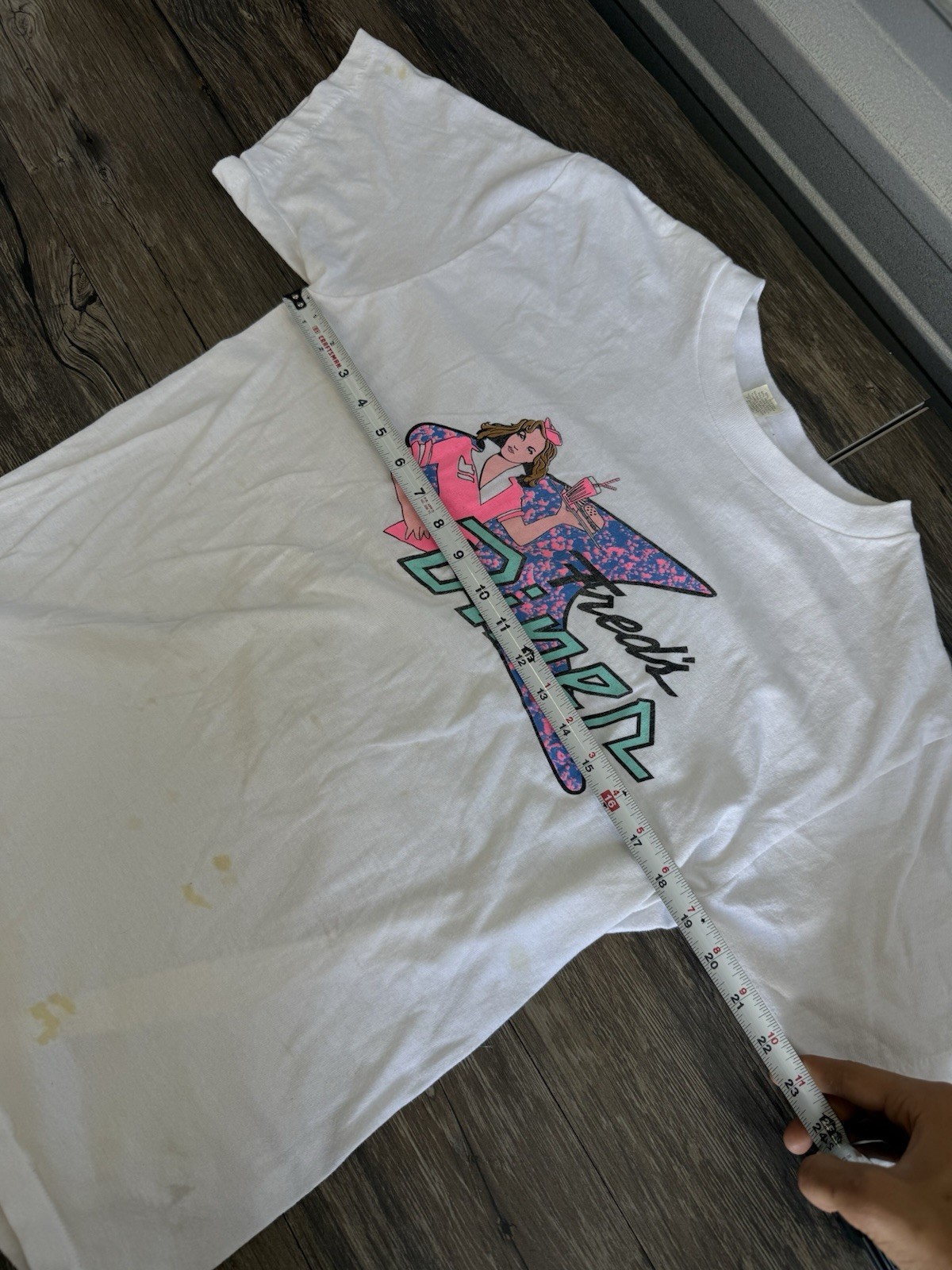Vintage Lexington 1987 Freds Dinners Graphic Tee Shirt Mens Size Med gallery