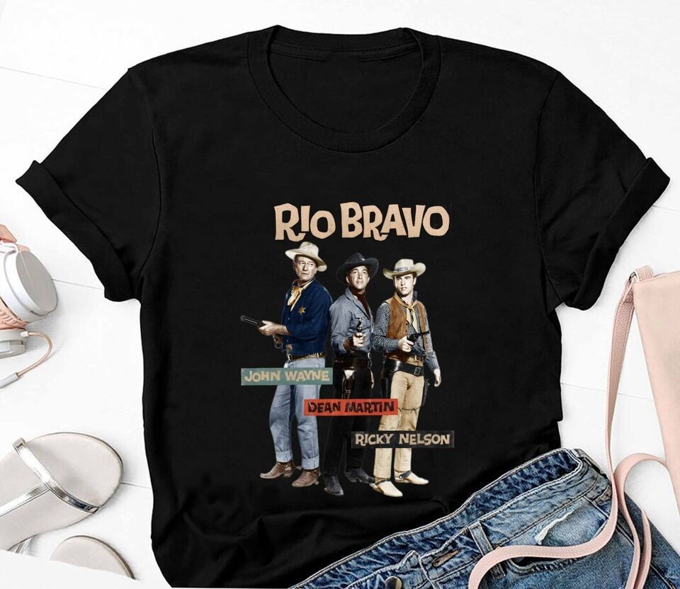 Rio bravo John Wayne Dean Martin Ricky Nelson Unisex T-Shirt S-3XL QT7647 gallery