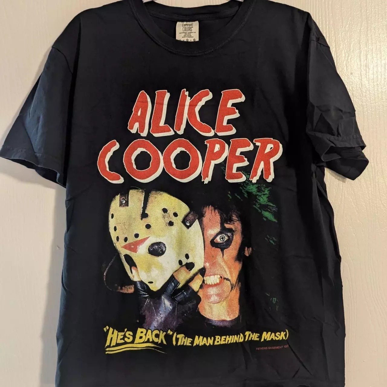 90s Alice Cooper basic Style Unisex T shirt Heavy cotton tee Remake S-5XL gallery