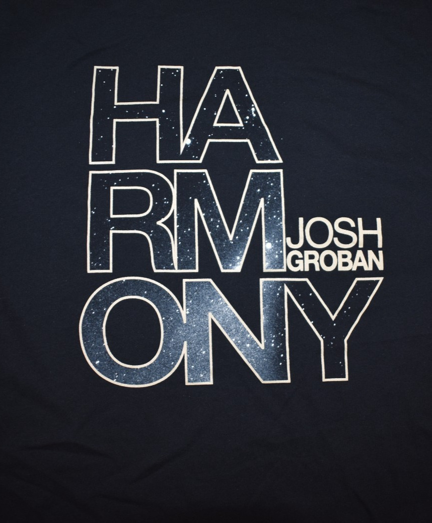 The Thread Shop Adult Josh Groban Harmony Black Shirt New Medium gallery