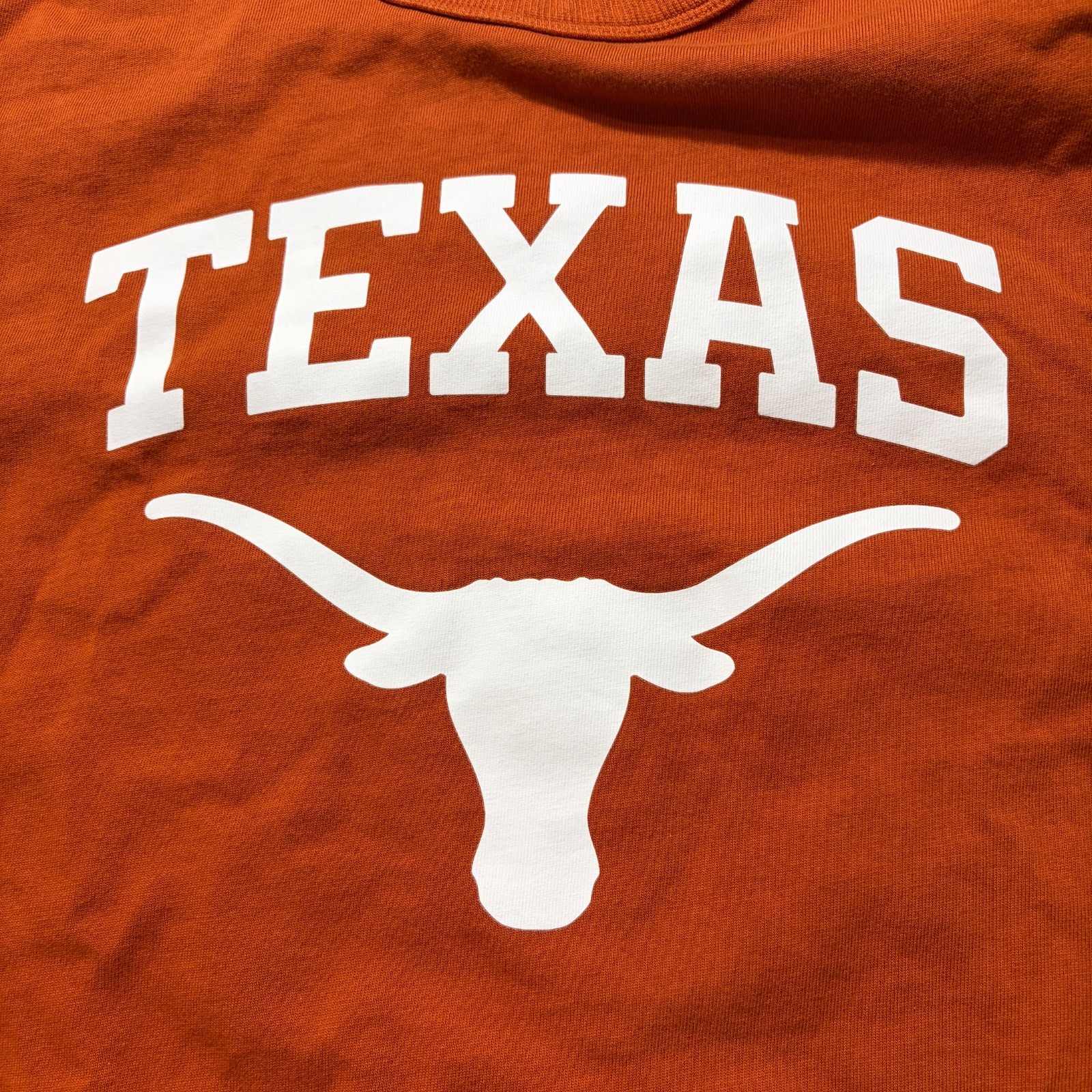 Lululemon UT Texas Longhorns Burnt Orange T-Shirt L Clean Simple 1-Side Logo gallery