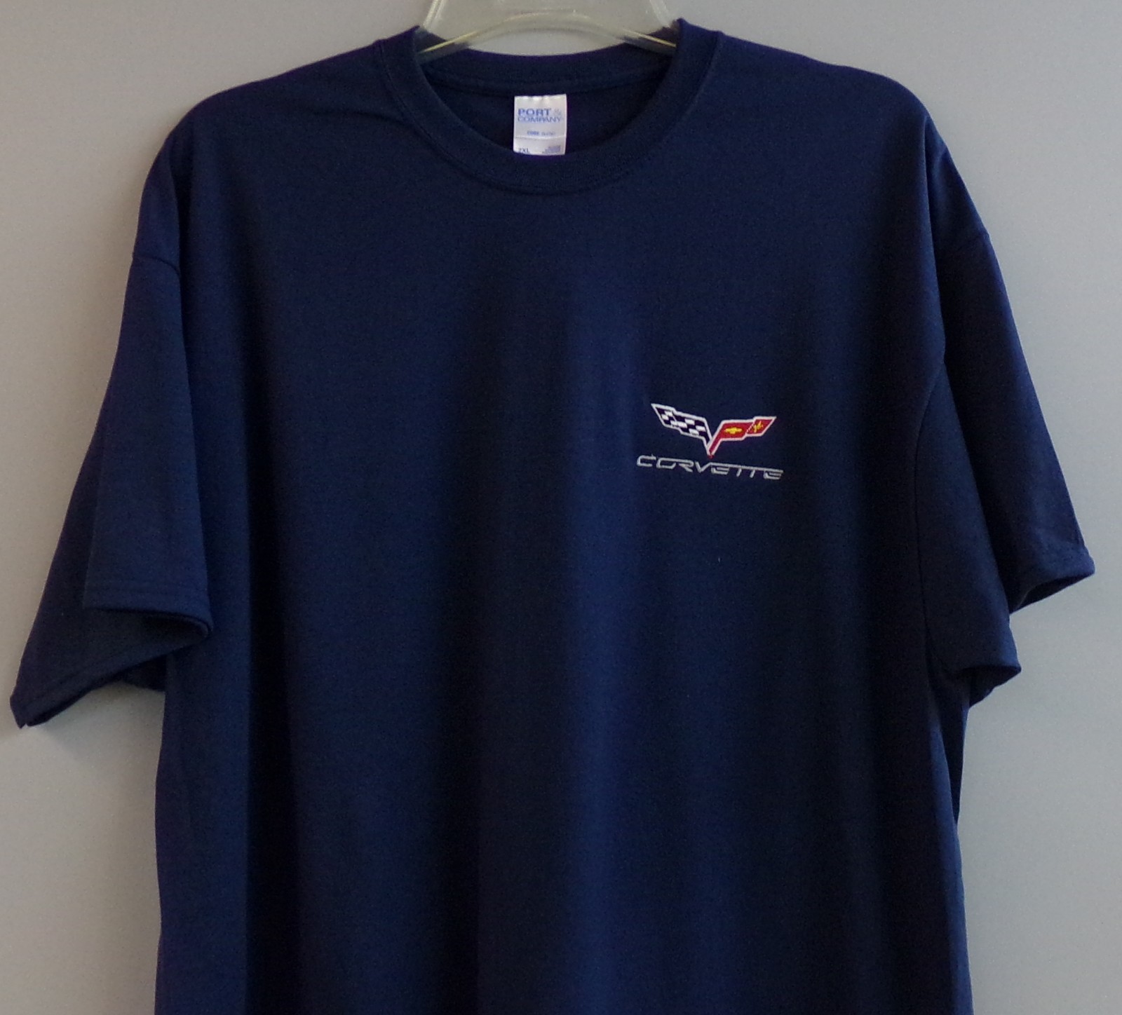 Chevrolet Corvette C6 Sports Car Embroidered T-Shirt S-6XL, LT-4XLT Chevy New gallery