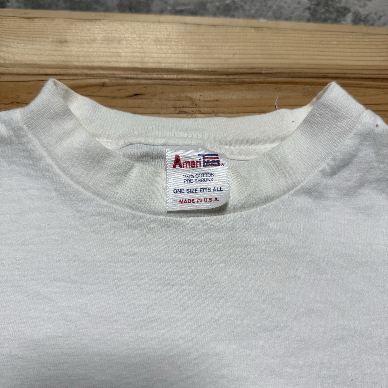 Vintage 90s Guardian Angel Heavenly Art Shirt Size OSFA / XL Single Stitch gallery