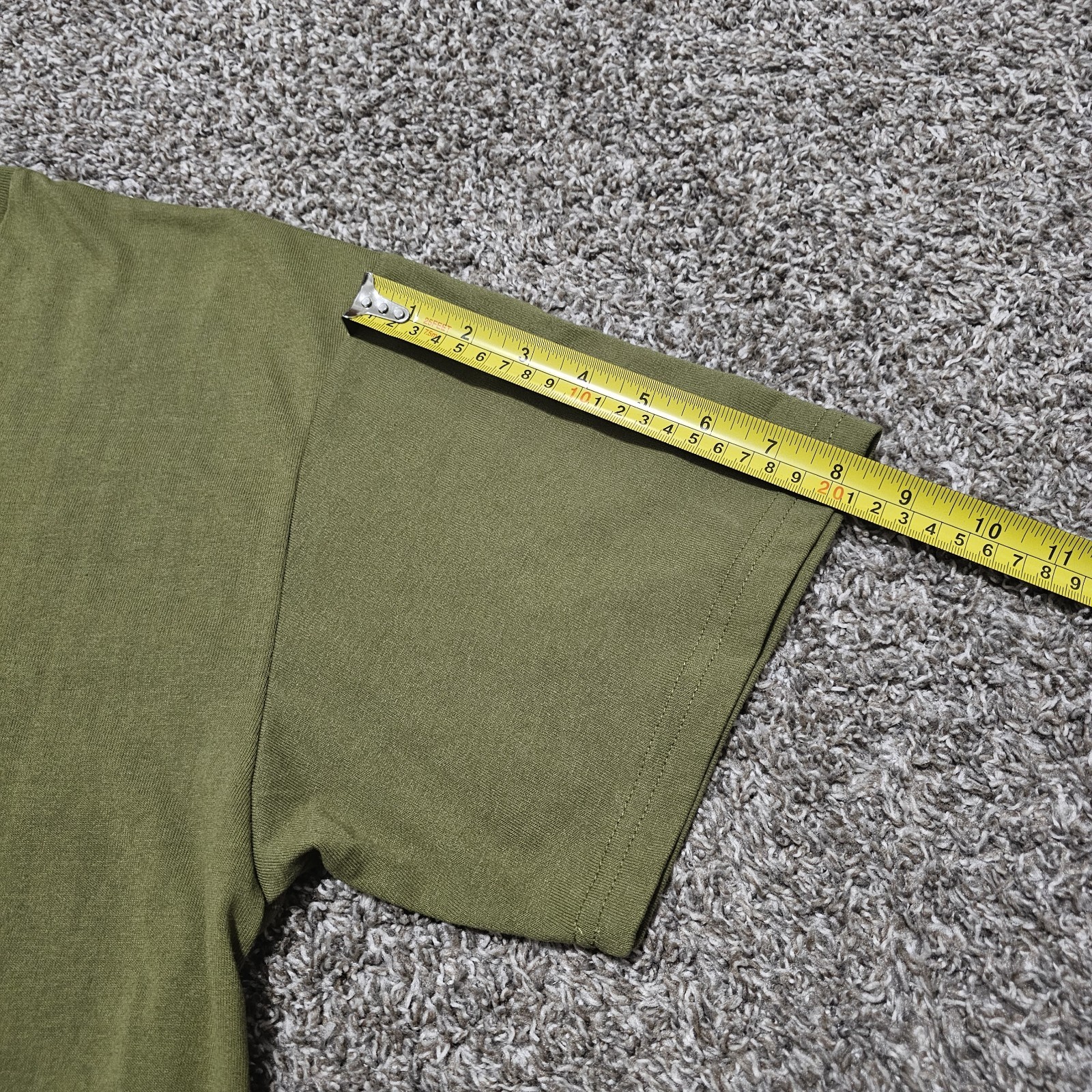 Crooks & Castles Mens L Moneybag Drop Shoulder Tee ShortSleeve T-Shirt Olive NWT gallery