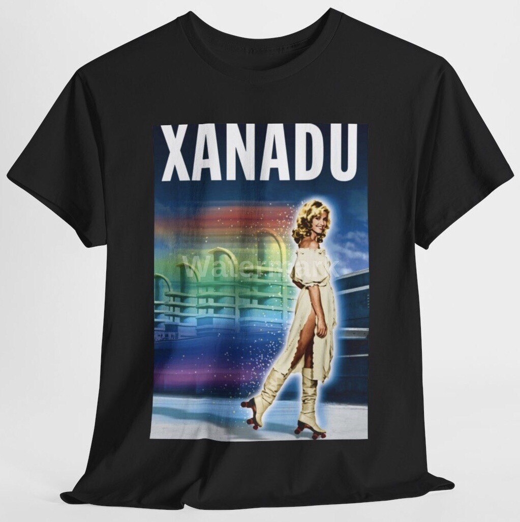 Xanadu T Shirt – Olivia Newton-John – 80’s Classic Retro Tee – New
