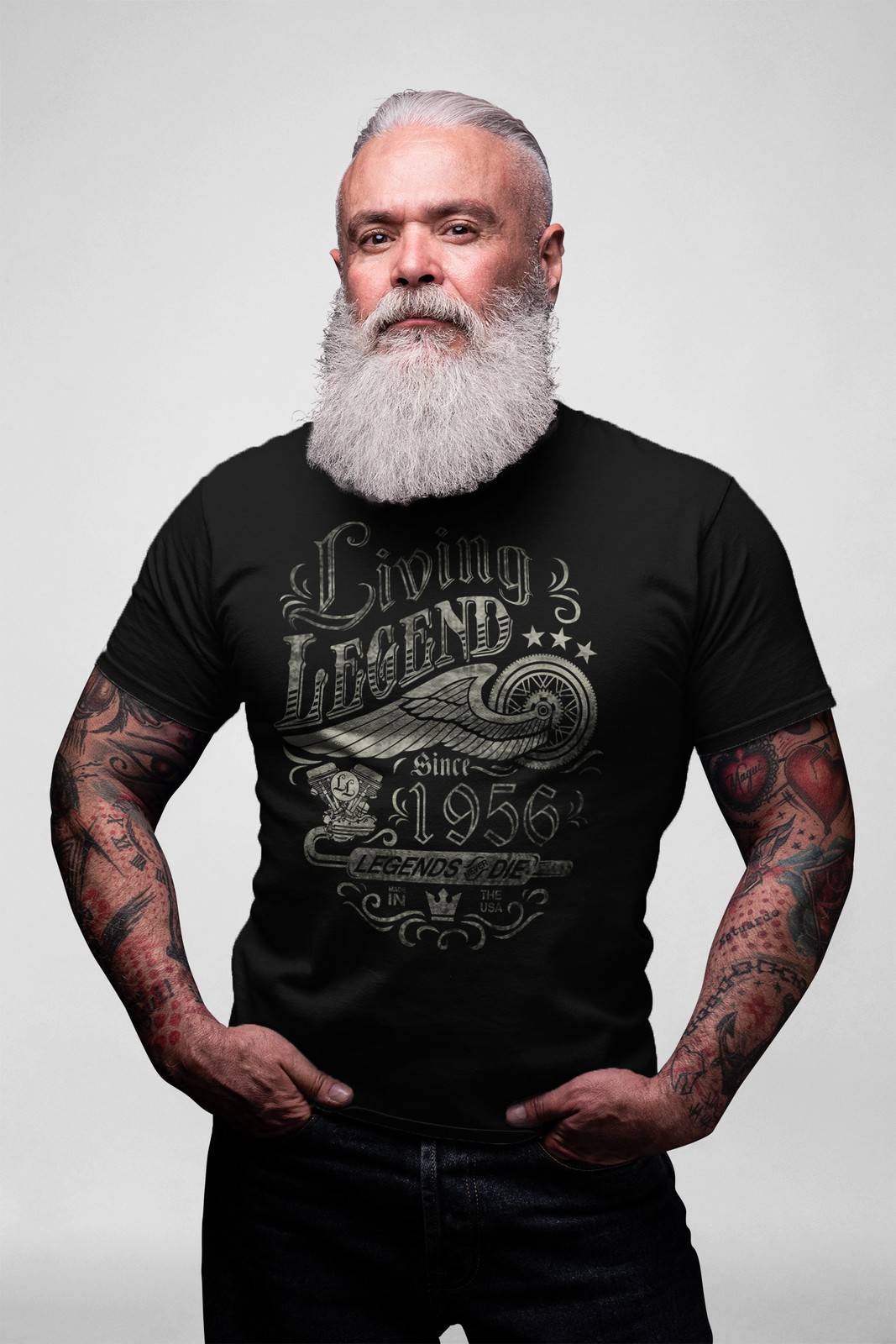 70th Birthday Gift Shirt For Men - Living Legend 1956 gallery