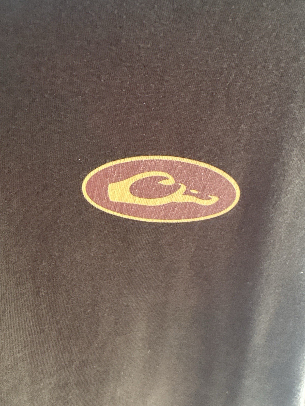 Drake Waterfowl Systems T-Shirt Mens Size M Brown Hunting Graphic Logo Tee gallery