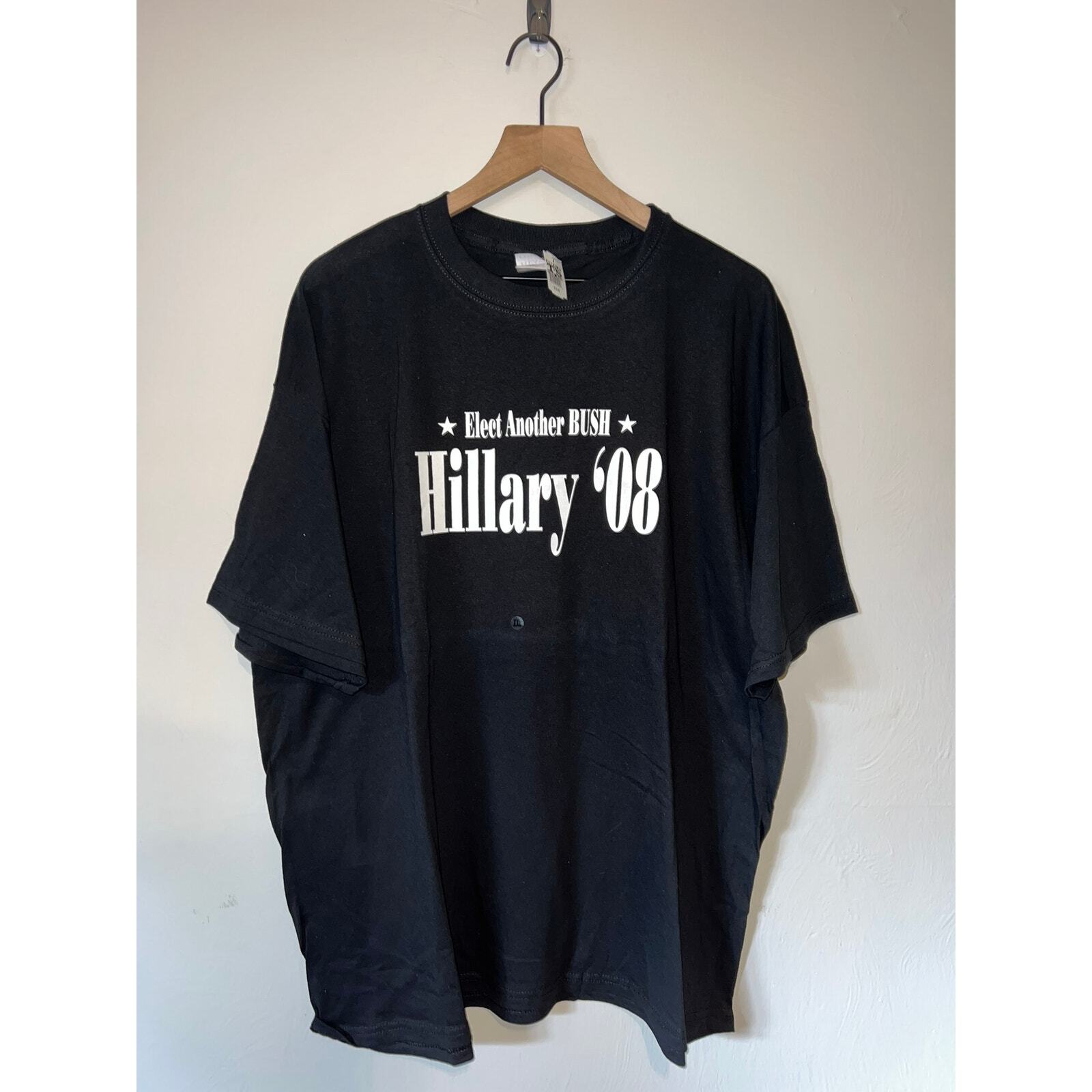 2008 Elect Another Bush Hillary Clinton President Election Shirt 2000s 2XL