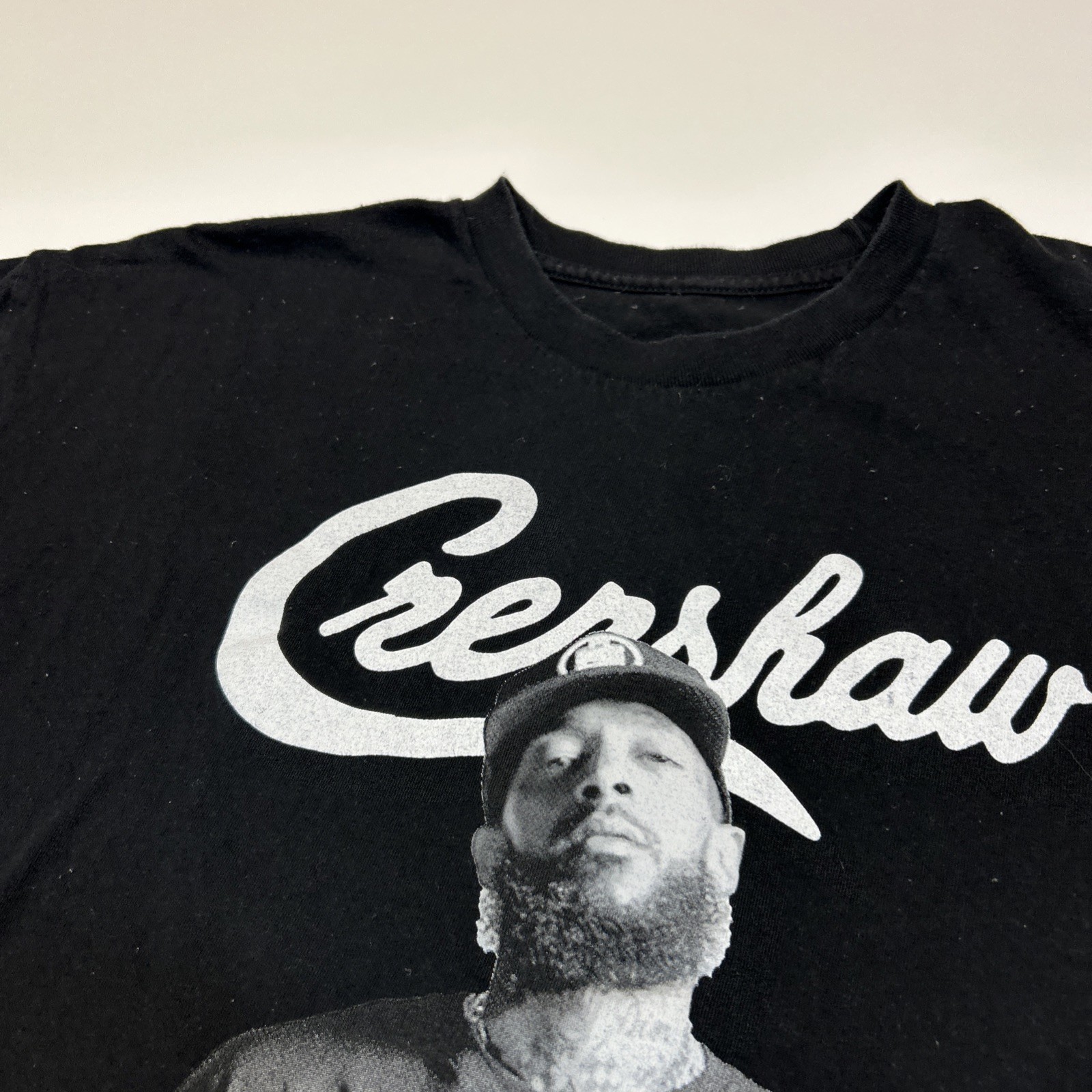 Nipsey Hussle Crenshaw Graphic T Shirt Black Hip Hop Rap Memorial Streetwear Tee gallery