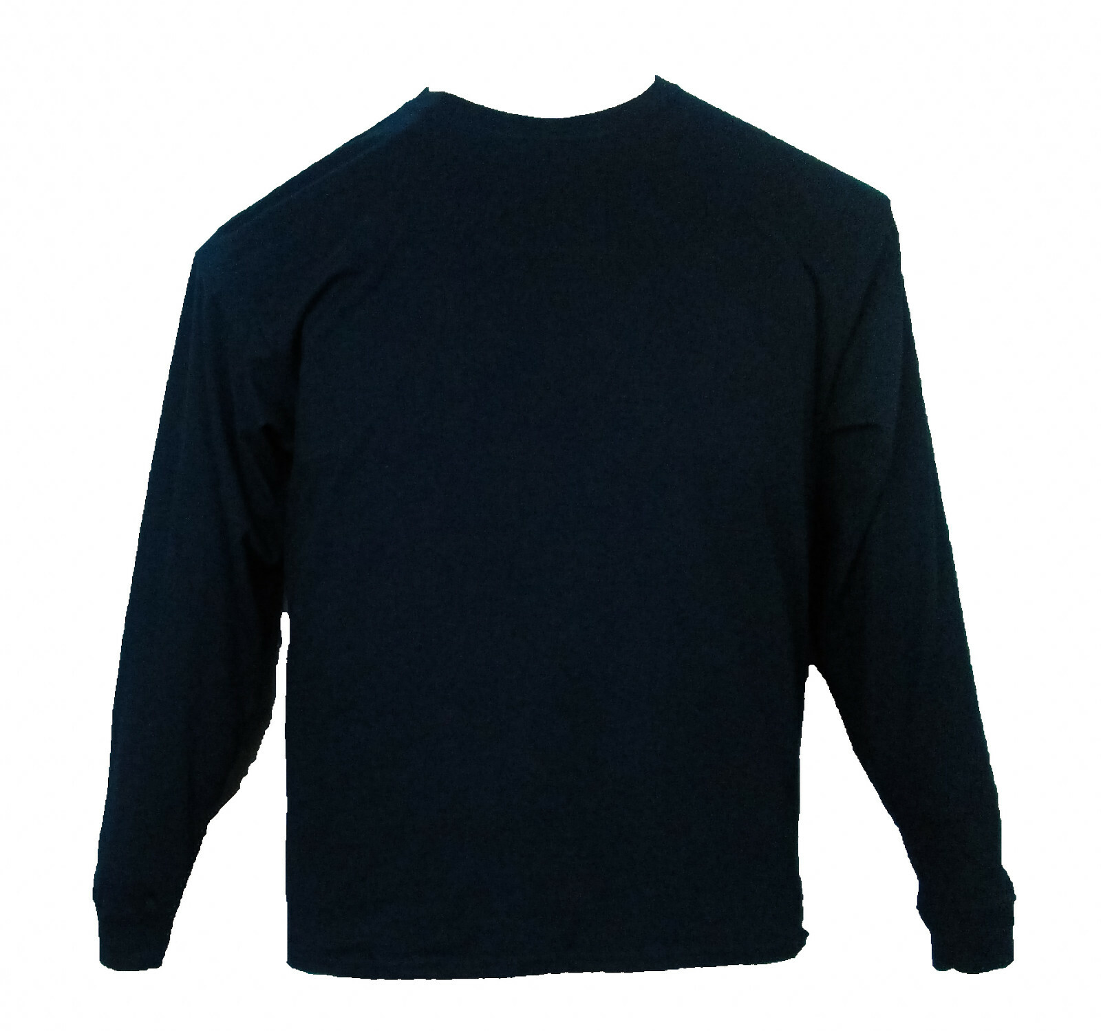 Hanes Adult Beefy-T Long-Sleeve T-Shirt 5186 - Deep Navy Size L,2XL gallery