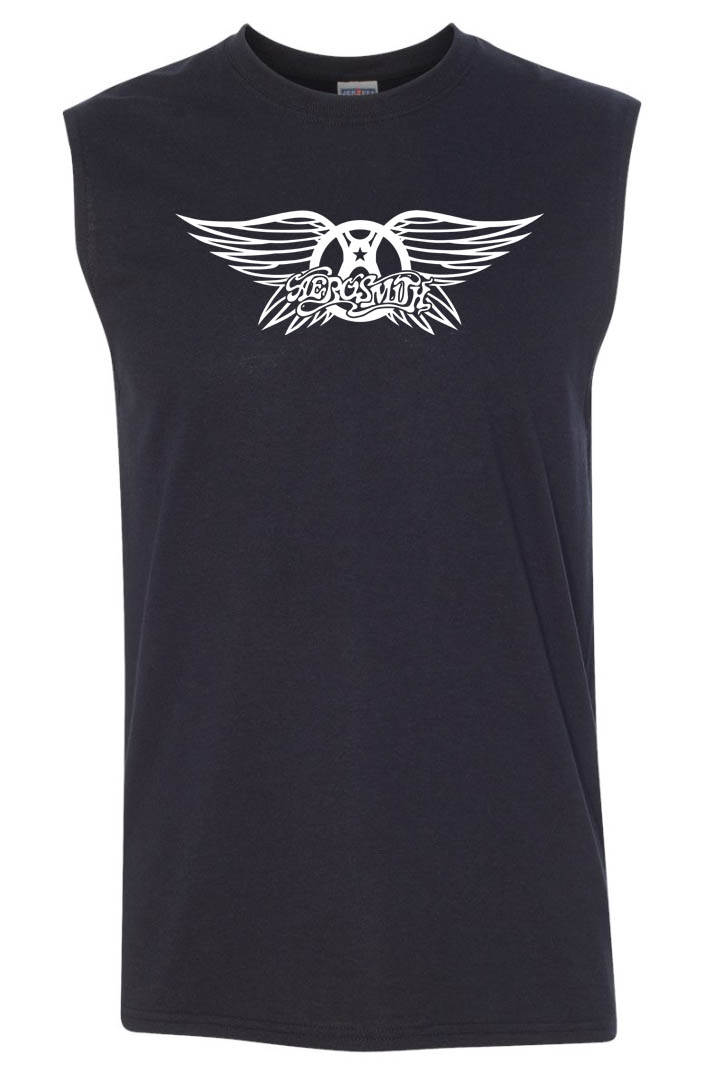 Aerosmith Wings SLEEVELESS T-shirt – S to 3XL – Classic Rock Band