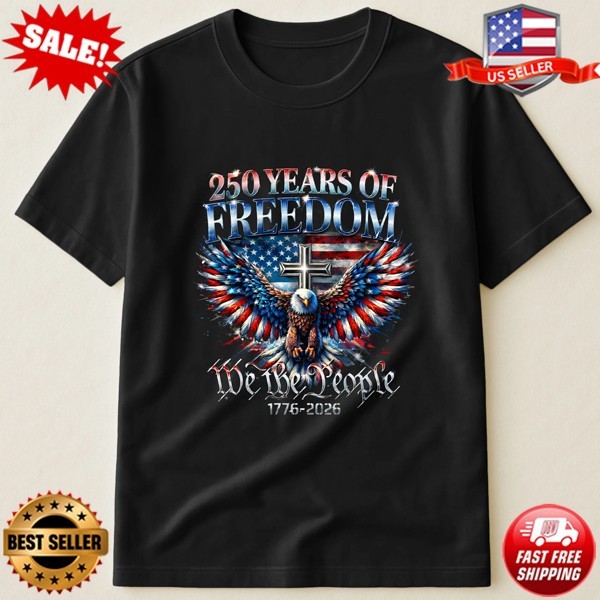 We The People 250 Years - Shirt 250 Years Eagle & Lightning T-Shirt S-5XL gallery