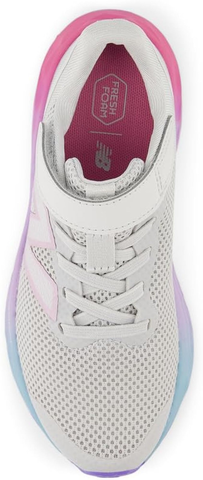 New Balance Fresh Foam Arishi V4 Bungee Lace with Top Strap Running Shoe, Grey M gallery