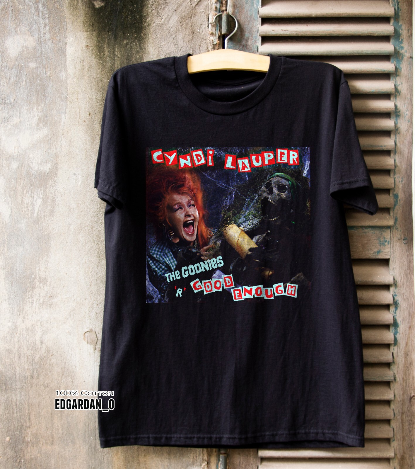 Cyndi Lauper - The Goonies 'R' Good Enough T-Shirt S-5XL Free Shipping gallery