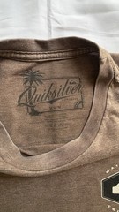 Quiksilver Waterman Collection Graphic T Shirt Brown Surf Tee Men’s Medium