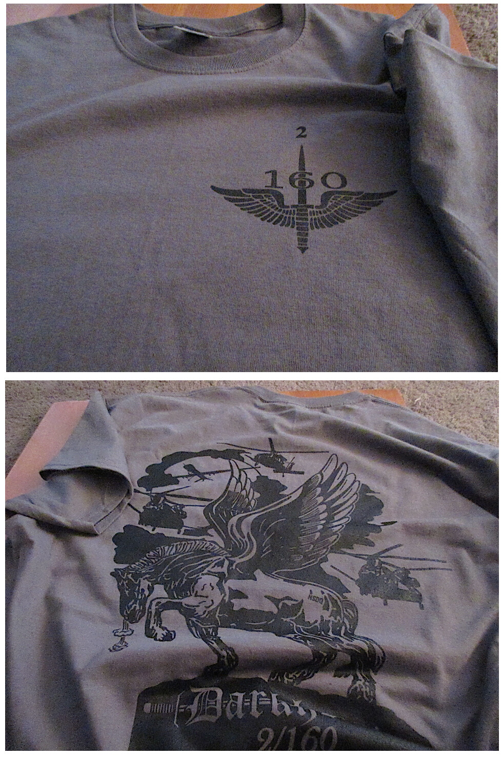 160th NIGHT STALKERS SOAR DARK LARGE Military Collectable US (Airborne) 6oz gallery
