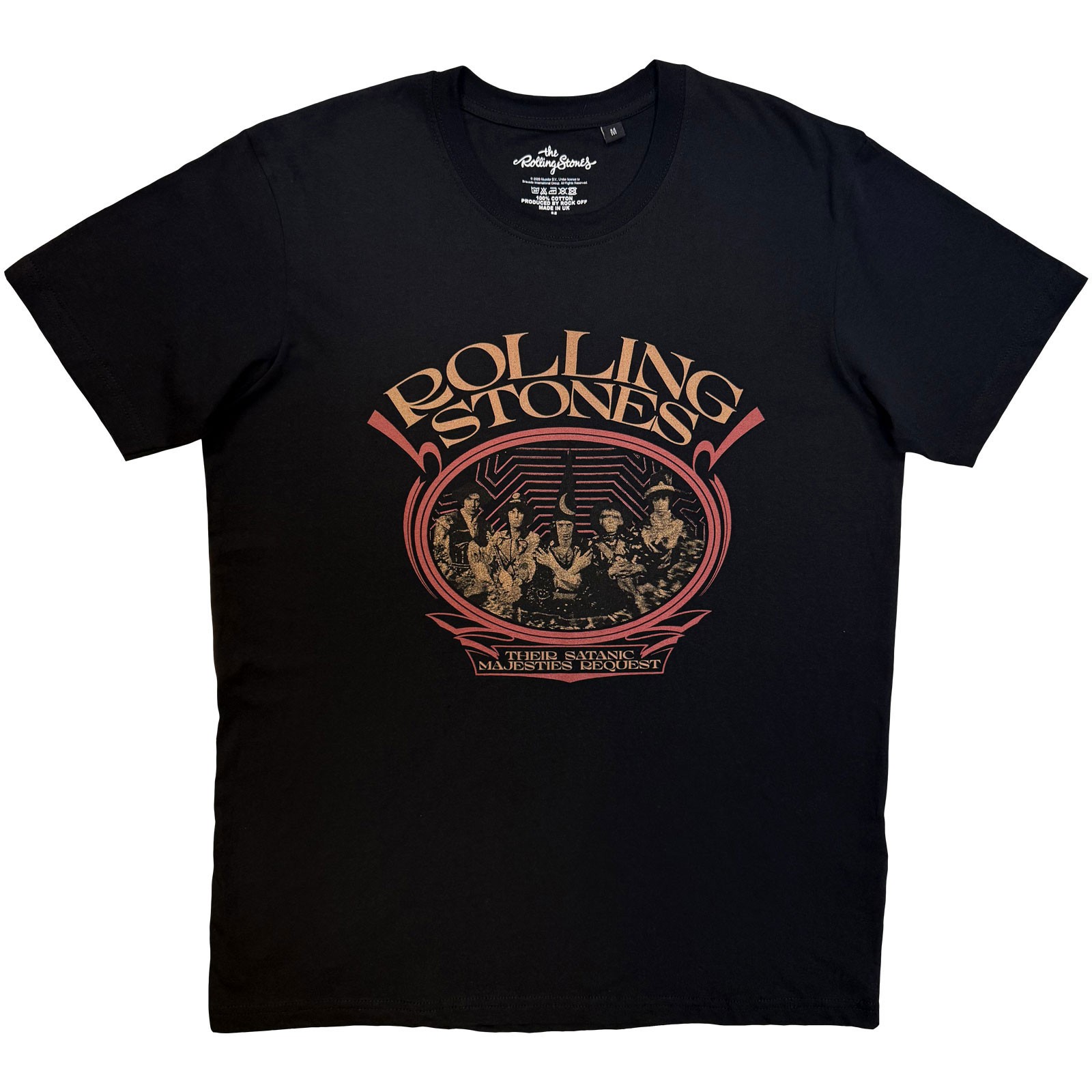 The Rolling Stones Medieval Band Official T-Shirt Mens