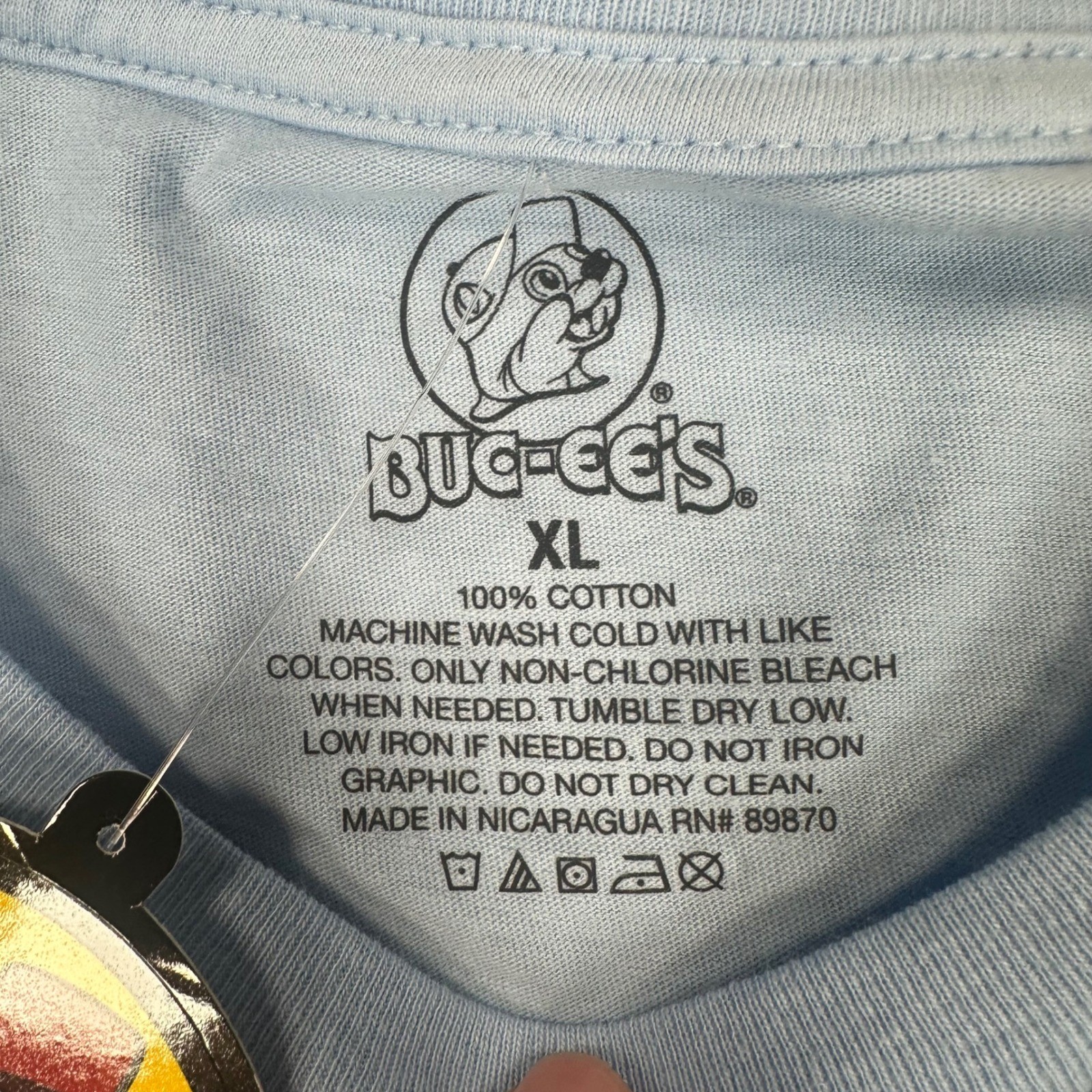 Buc-ee's T-Shirt Mens XL Blue Graphic Sweet Land of Liberty Patriotic 2025 New gallery