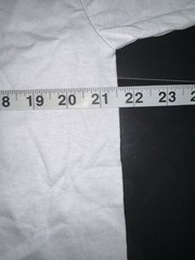 Vintage NOS 80’s Large White Older Black Label Fruit Of The Loom Best T-shirt.