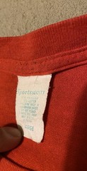 Vintage 80s Like Cola Fit Small Red Single Stitch T Shirt