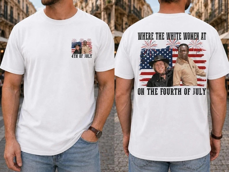 Where The White Women At Fourth Of July Shirt Funny Independence Day Tee