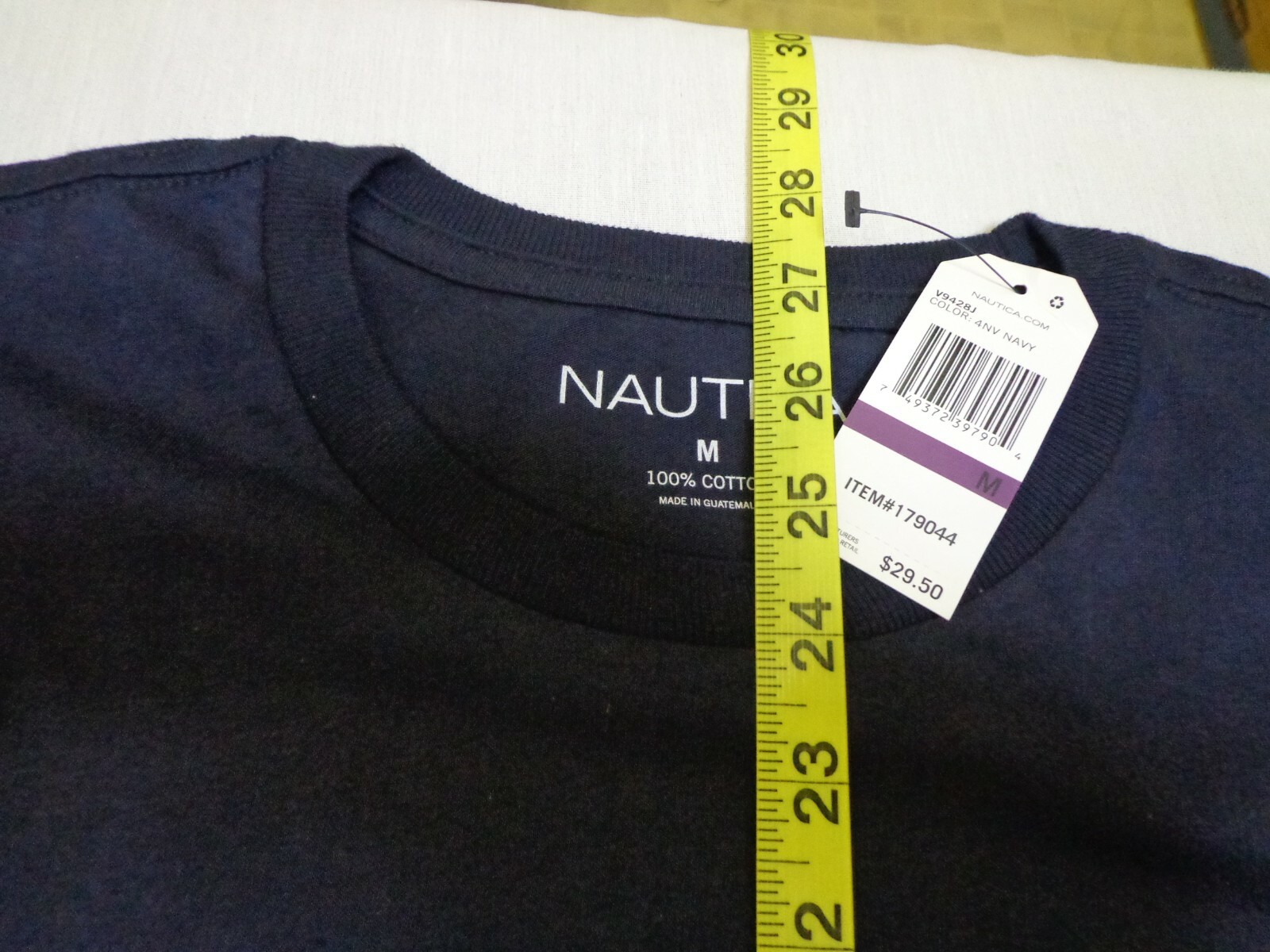 Nautica Sailing N-83 T Shirt Navy Blue Medium New MSRP $29.50 gallery