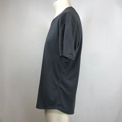 BYLT – MEN’S LARGE -GRAY DROP CUT SHORT SLEEVE V NECK BYLT BLEND T-SHIRT