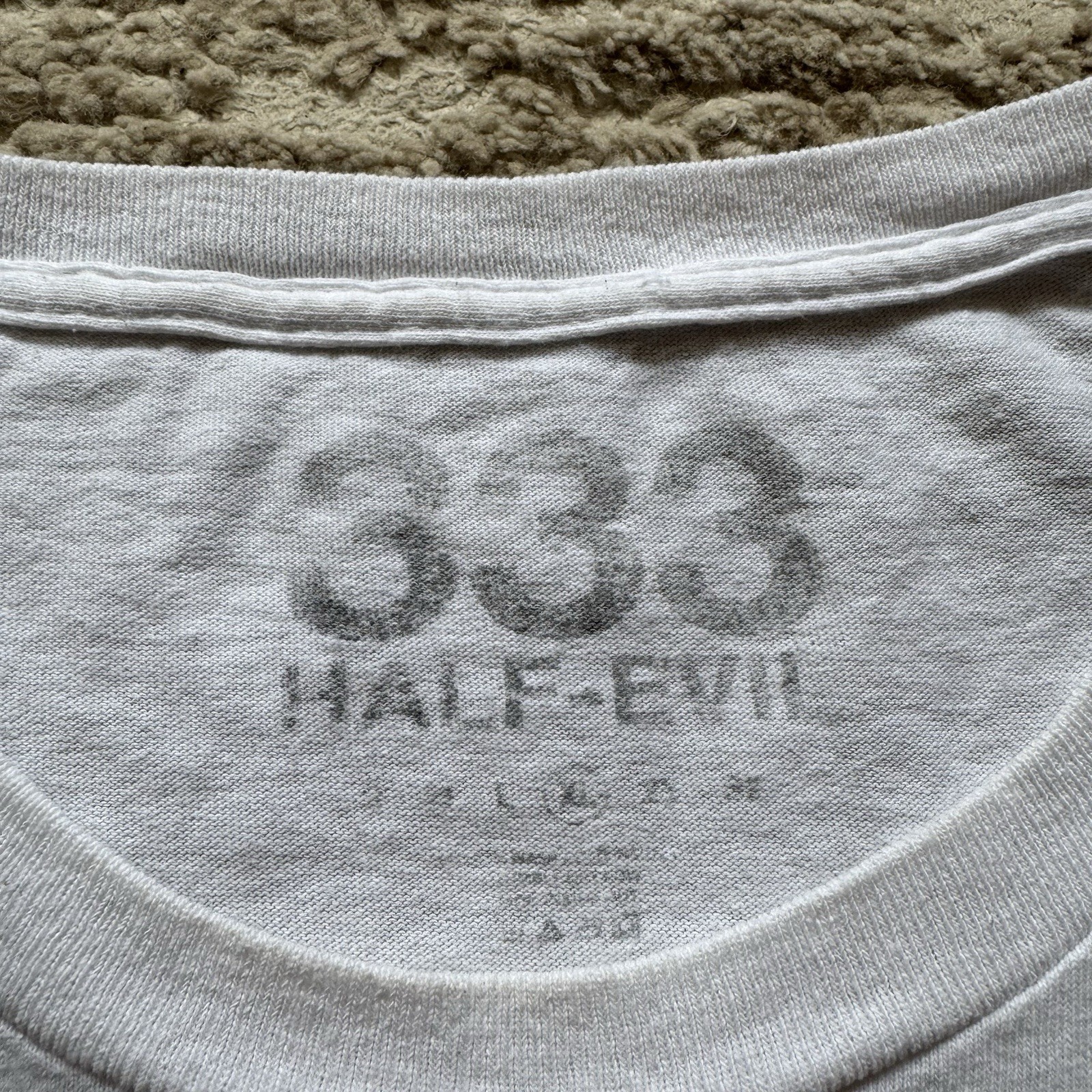 Half Evil Charlie Chocolate Bar Factory Parody Mens XL White Golden Ticket Candy gallery