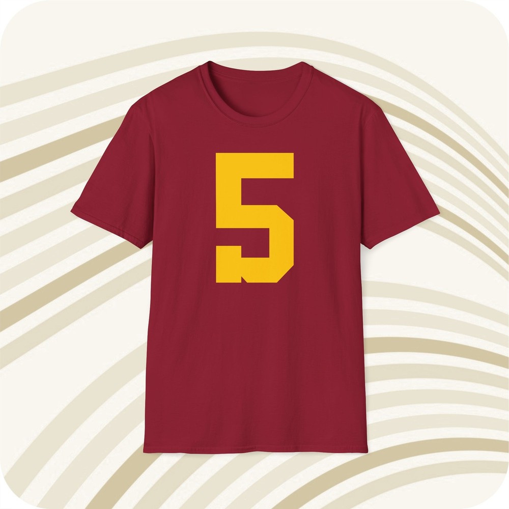 Reggie Bush USC Trojans #5 NCAA Jersey T-Shirt – Front & Back Print