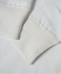 Heavyweight Waffle Cotton Long Sleeve – White Non Stock Mfg. Co.XL