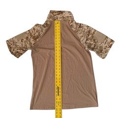 MAGCOMSEN Men’s Size XL Tactical Military 1/4 Zip Short Sleeve T-Shirt New