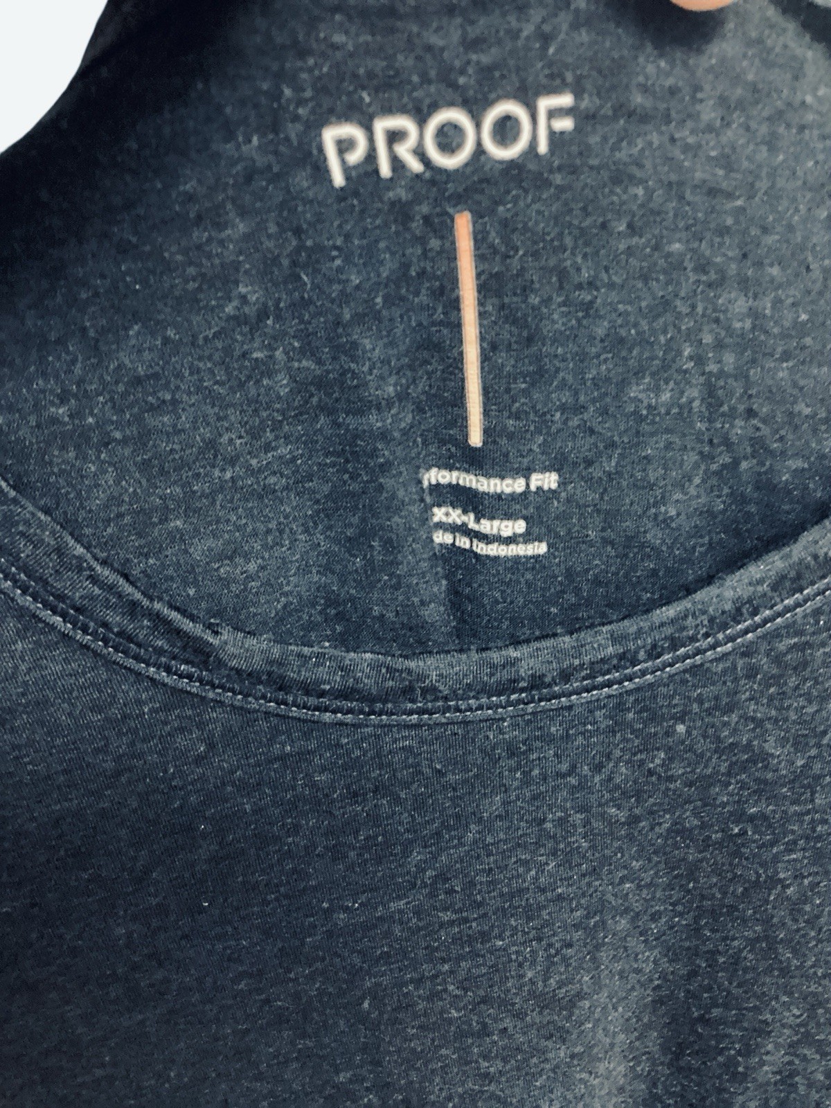 Proof By Huckberry Performance Mens Tshirt Merino Wool Outdoors Casual Size 2XL gallery