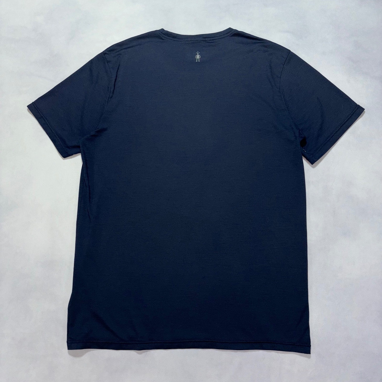 Smartwool T-Shirt Men's Large Merino Sport 150 Navy Blue Wool Blend Base Layer gallery