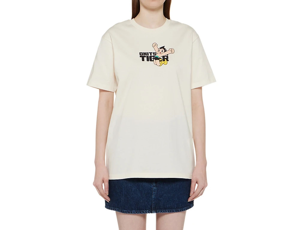 Onitsuka Tiger x Astro Boy Collaboration T Shirt Off White Size L Japan gallery