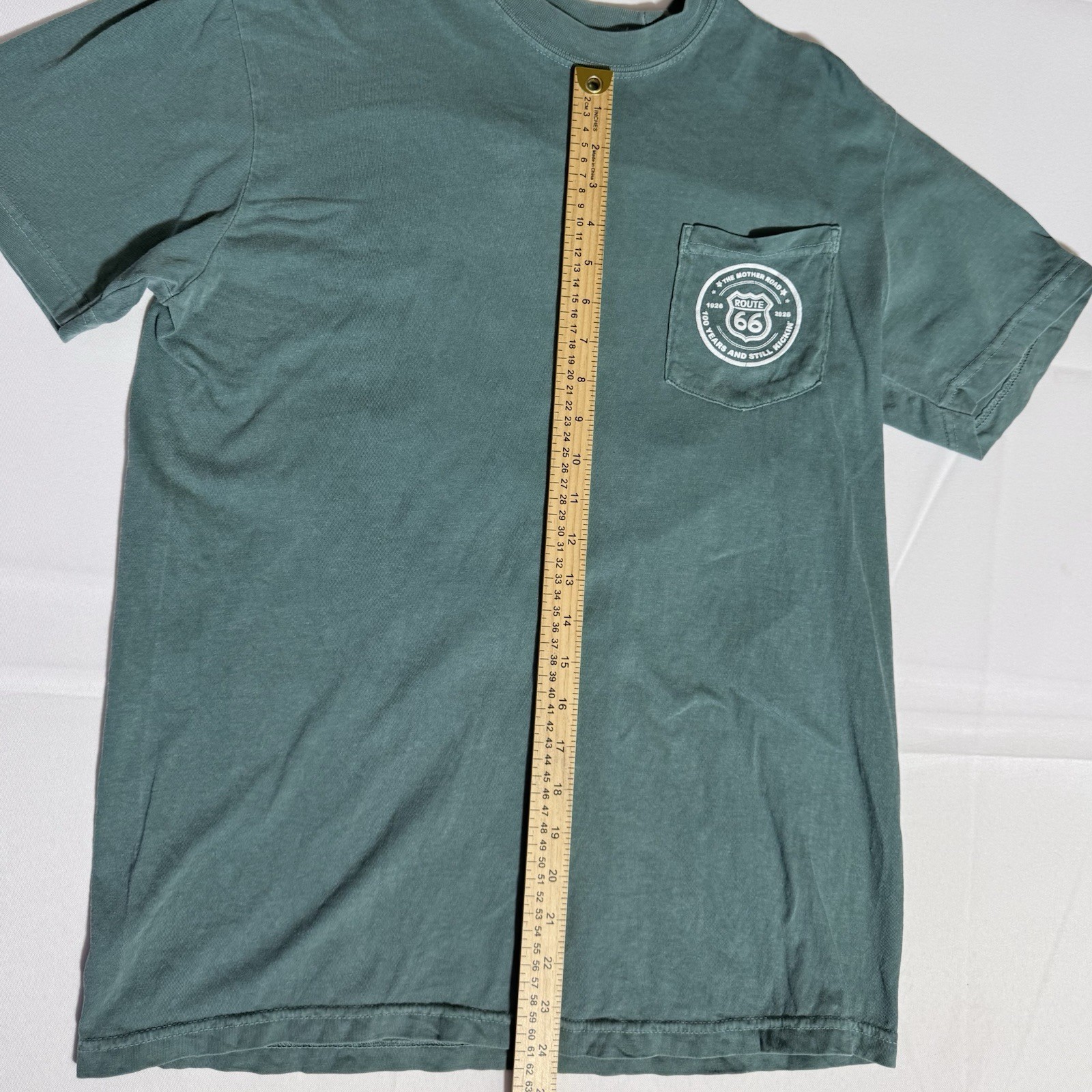 Good Shirts T, Graphic Print, USA, Preshrunk Cotton, Green, Female, Medium gallery