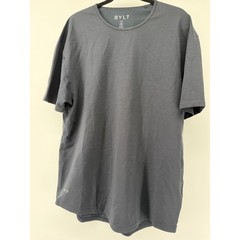 BYLT Basics Drop-Cut Lux T-Shirt Bundle Men XL Navy Storm Sage Charcoal 4-Pack