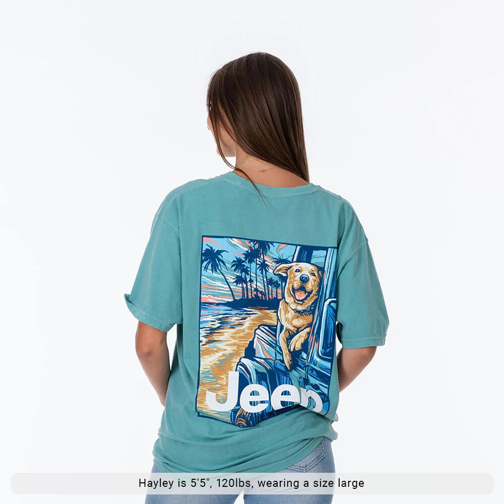 Jeep Beach Buddy T-Shirt Size XL Comfort Colors Shirt gallery