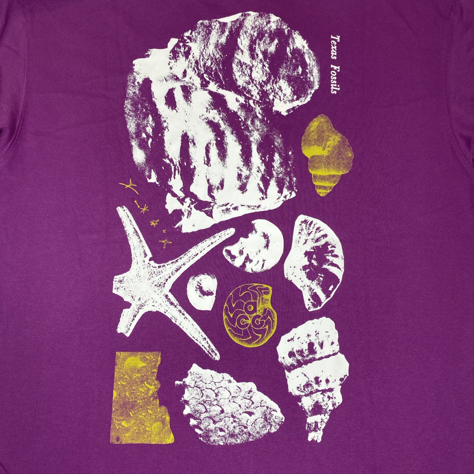nike acg dri fit shirt Men’s Large Purple Texas Fossils New HV1296-505 Tee T gallery