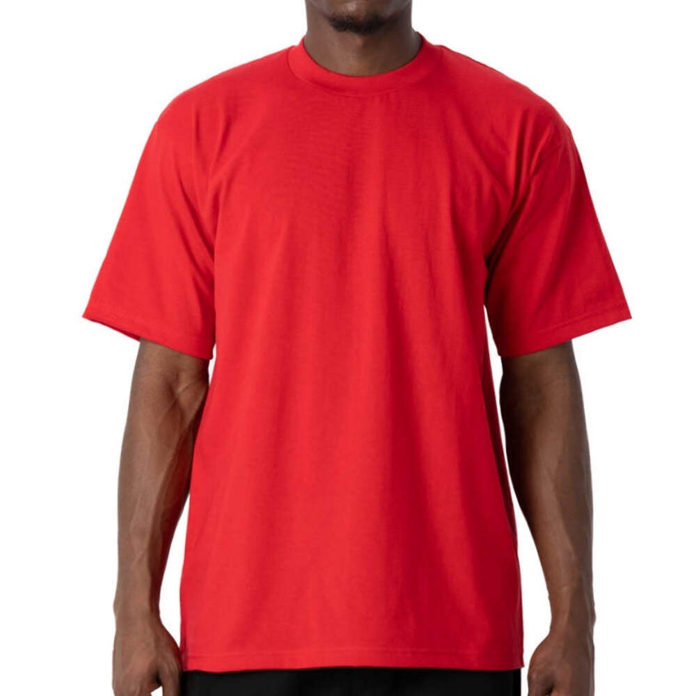 Pro Club Men's Heavyweight Cotton Short Sleeve Crew Neck T-Shirt (More Colors) gallery