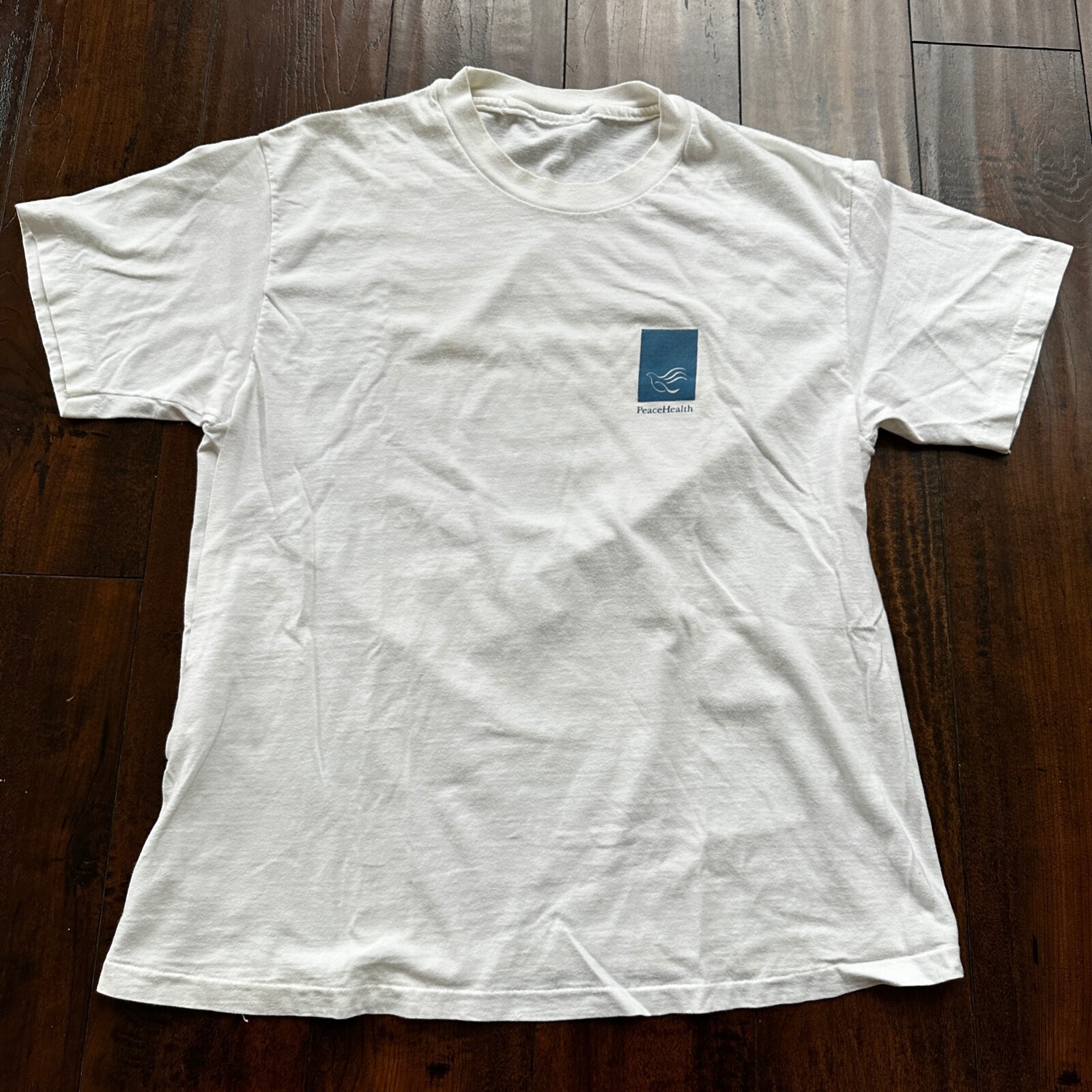 Peace Health Rehab Vintage T Shirt Hospital Human Care Love Abstract Wear Single gallery