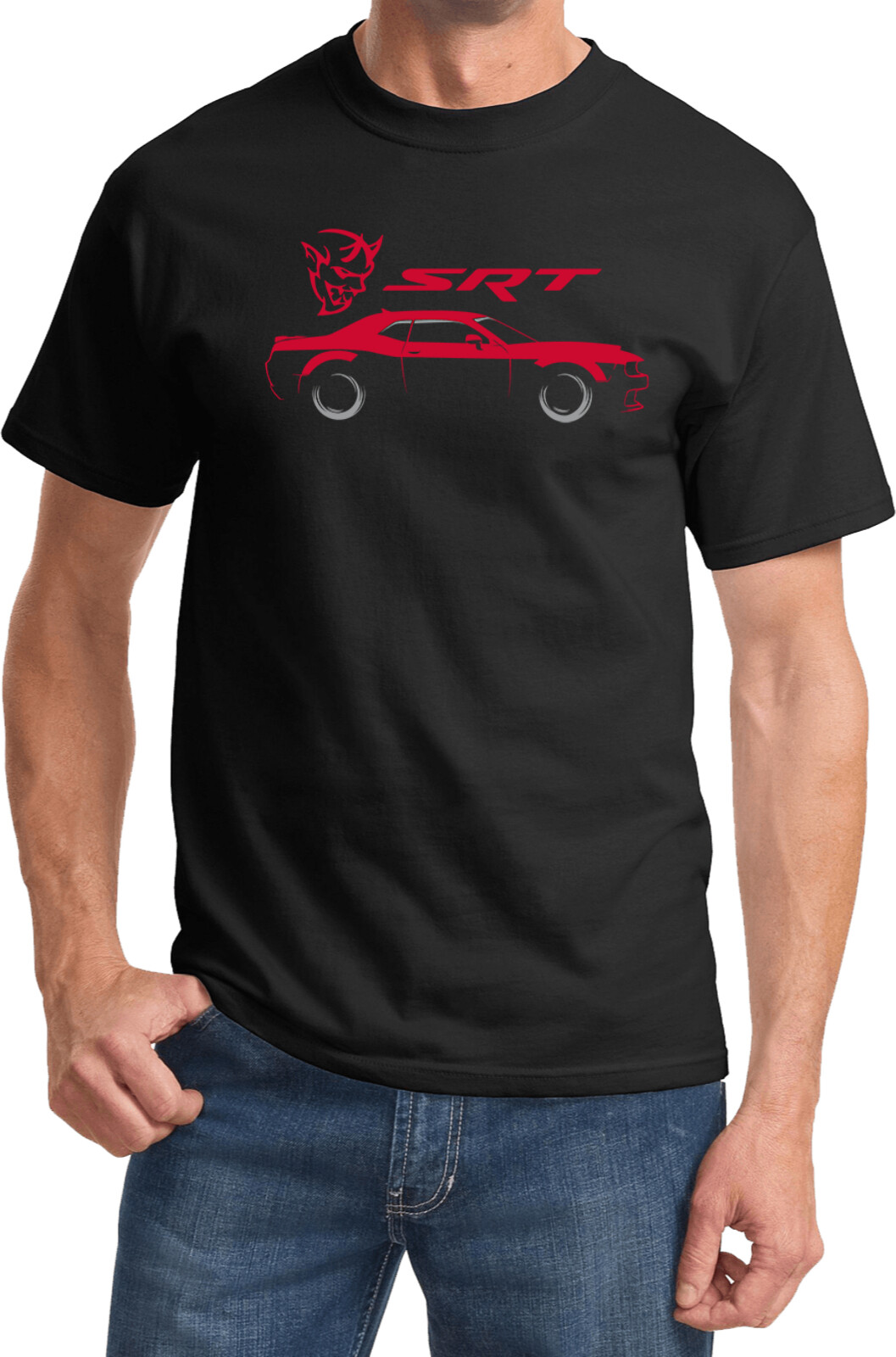 Dodge SRT T-shirt Silhouette